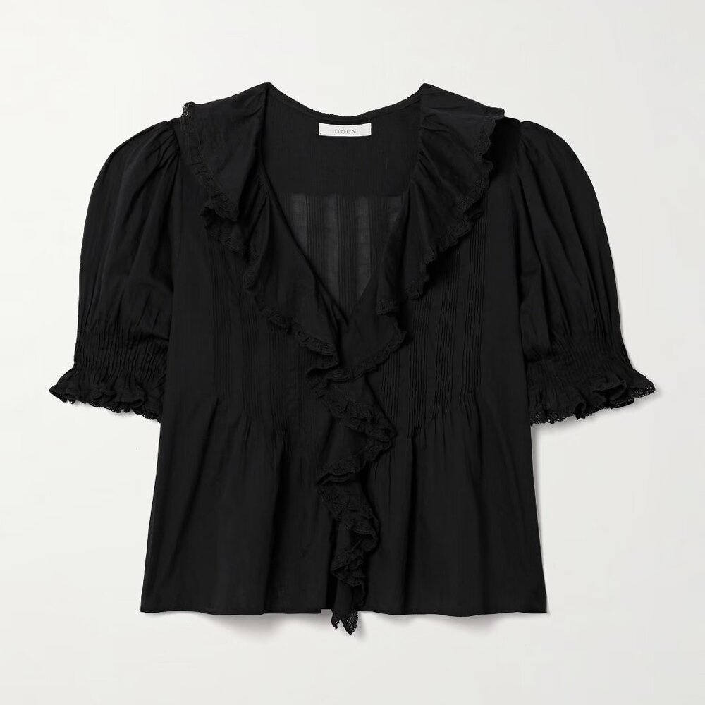 Henri Top in Black